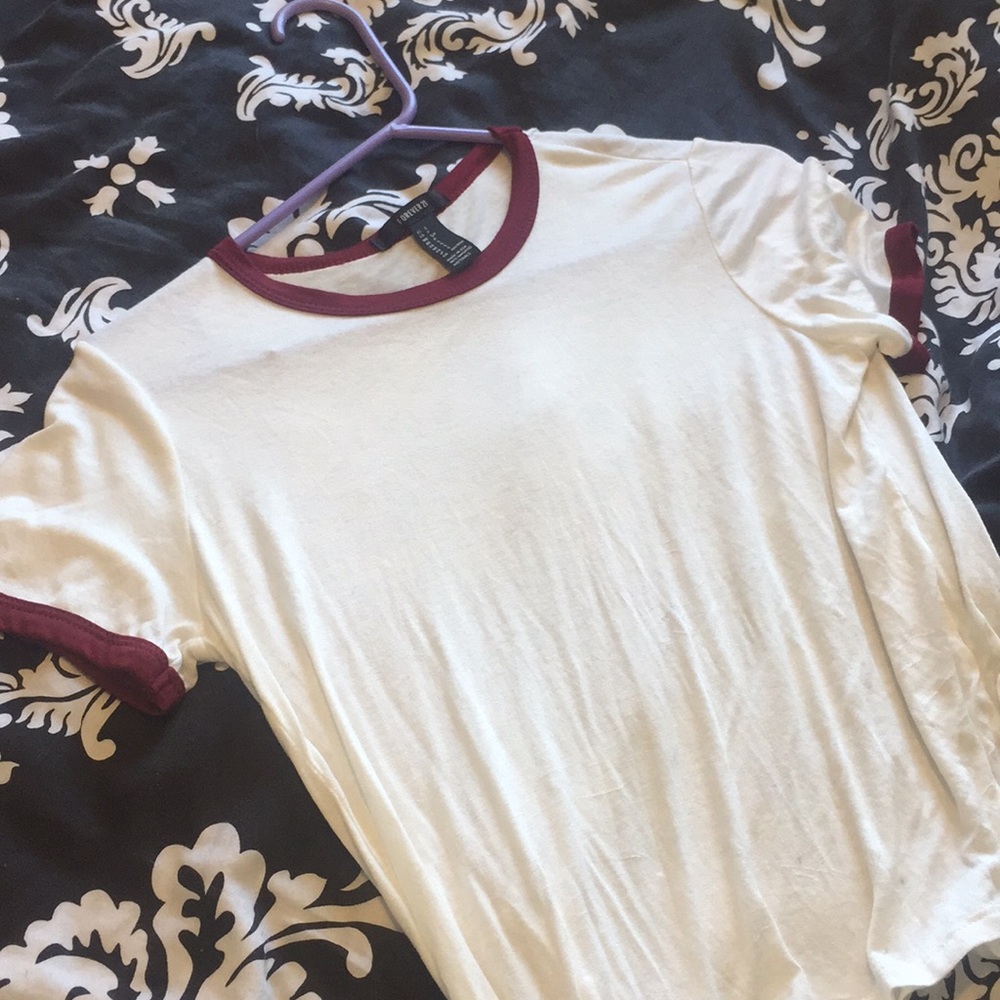 Cropped Ringer Tee